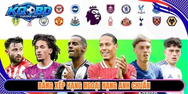 Bảng xếp hạng 2 Bảng xếp hạng Ngoại hạng Anh chuẩn