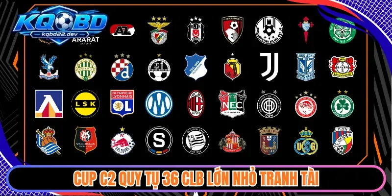 Cup C2 quy tụ 36 CLB lớn nhỏ tranh tài