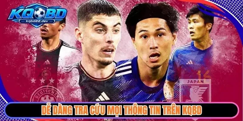 Dễ dàng tra cứu mọi thông tin trên KQBD