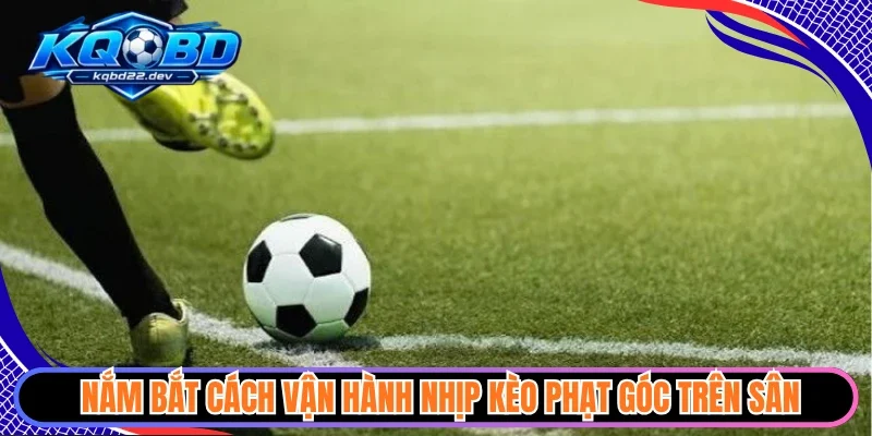  Nắm bắt cách vận hành nhịp kèo phạt góc trên sân
