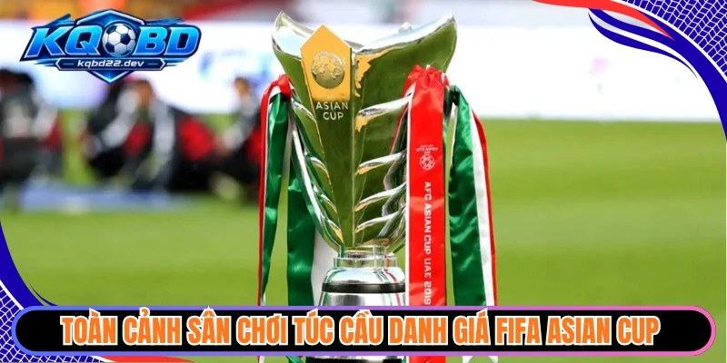 Toàn cảnh sân chơi túc cầu danh giá FIFA Asian Cup 